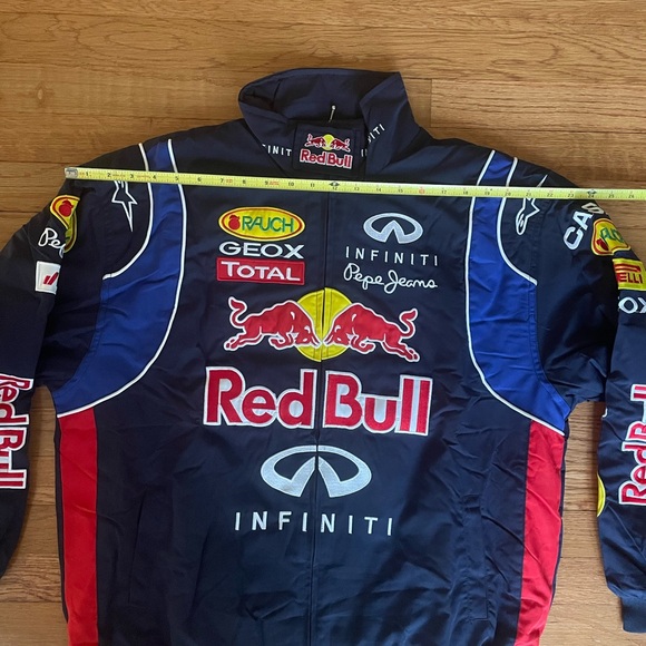Formula 1 Red Bull Racing Jacket Men’s F1 Embroidered Retro Y2k Unisex - Picture 4 of 7
